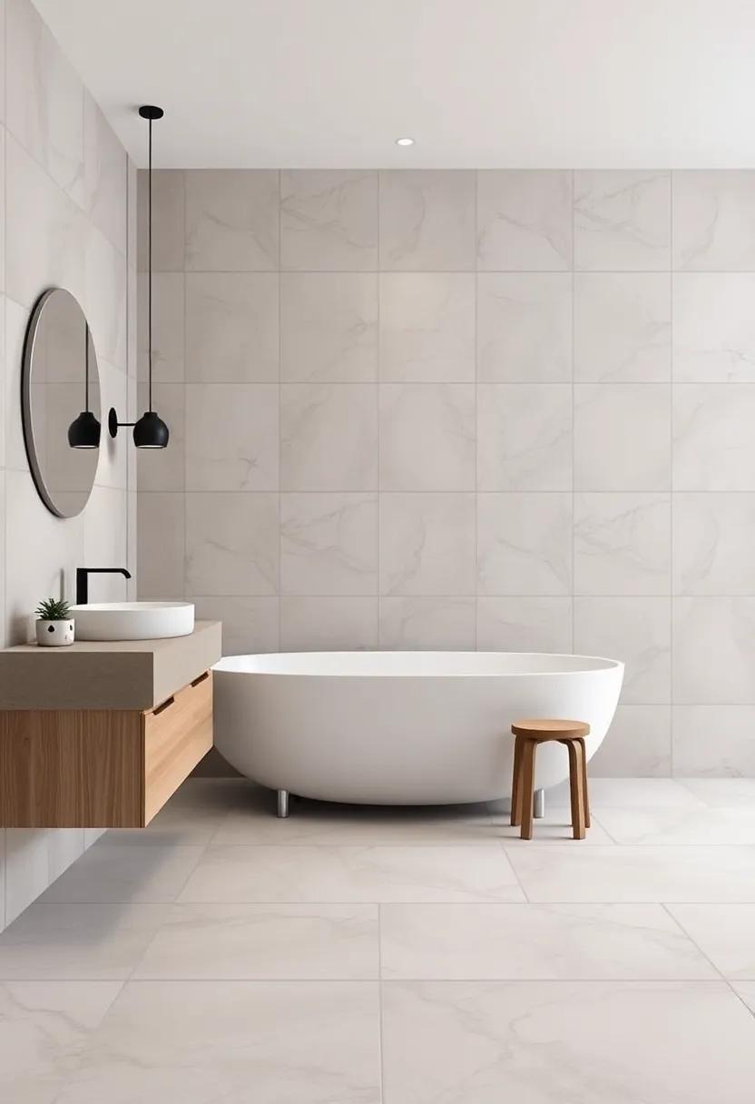 The magic‍ of large Format ‌Tiles‍ for ⁤Making a ⁣Space Feel Bigger