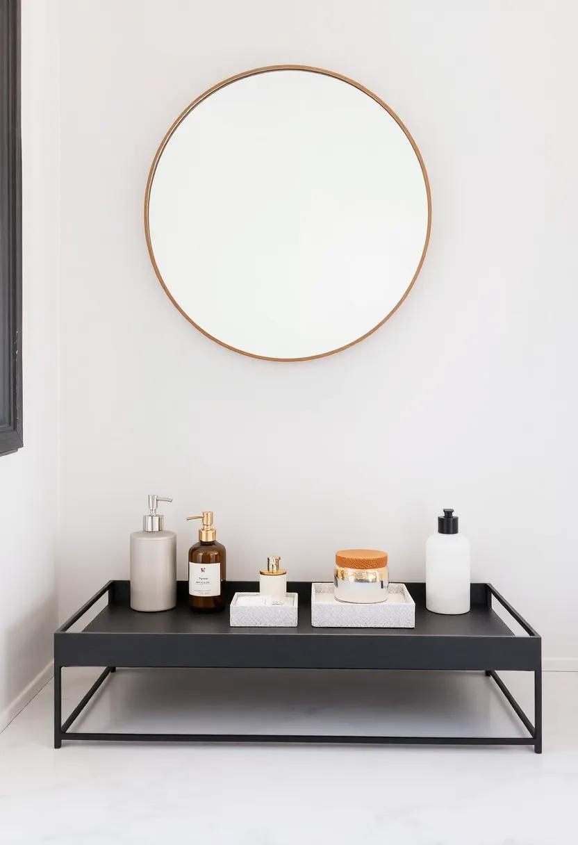 Decorative Trays‌ and Organizers⁤ for a Polished Vanity Look