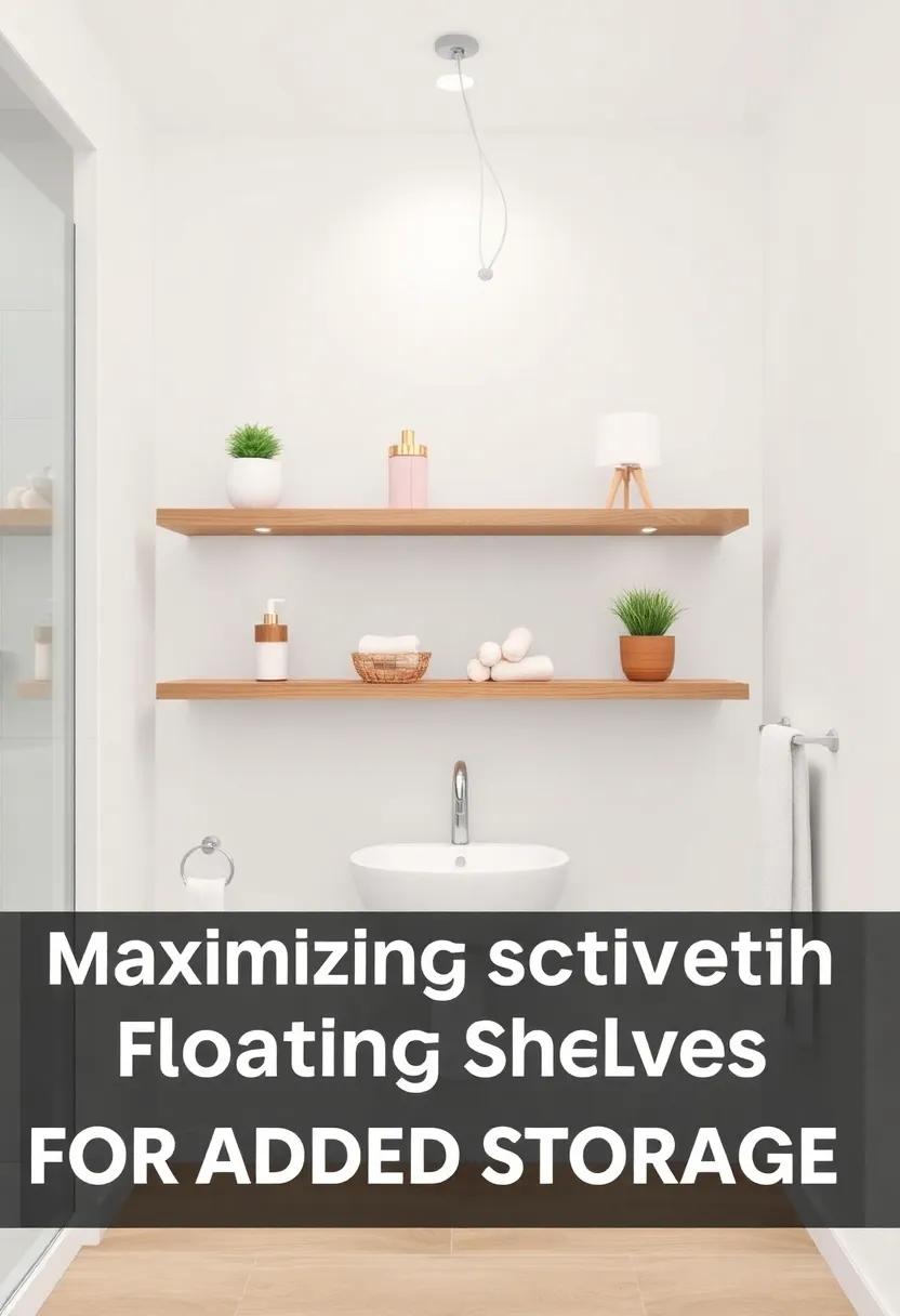 Maximizing Vertical ⁣Space with Floating Shelves for Added Storage