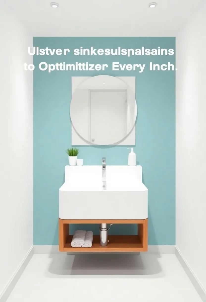 under-Sink Solutions to ⁣Optimize Every Inch of Bathroom Space