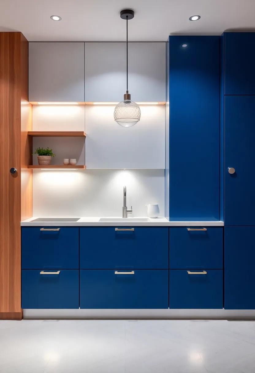 The Role of Lighting in Enhancing Two-Tone Kitchen Cabinet features